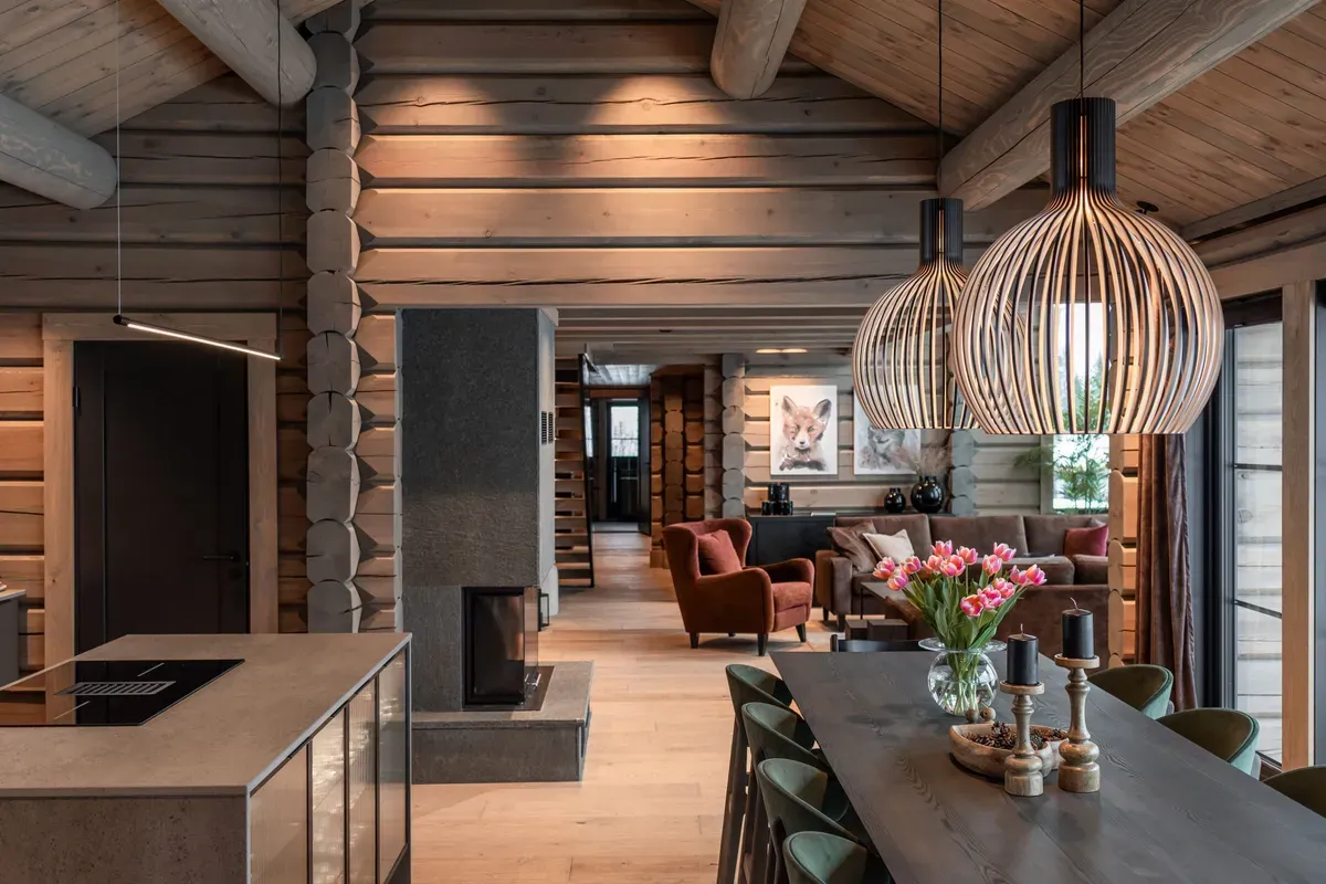 Kjøkken hytte taklamper 