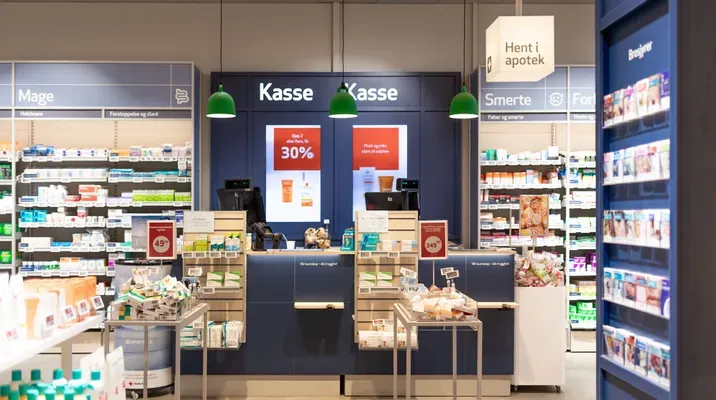 Lokalene til Apotek 1 Vestby