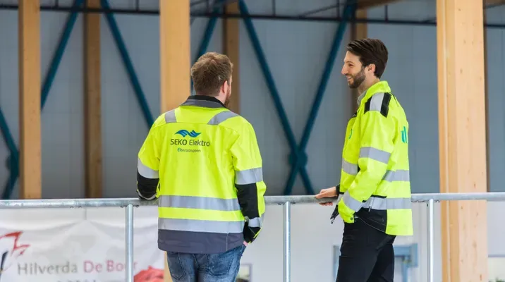 Lager- og logistikkbygg hos Bulkwood med elektro fra SEKO Elektro.