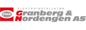 Logo for Nordens Dyrlegekontor med grå tekst og et rødt rektangel med et stilisert dyreøye til venstre.