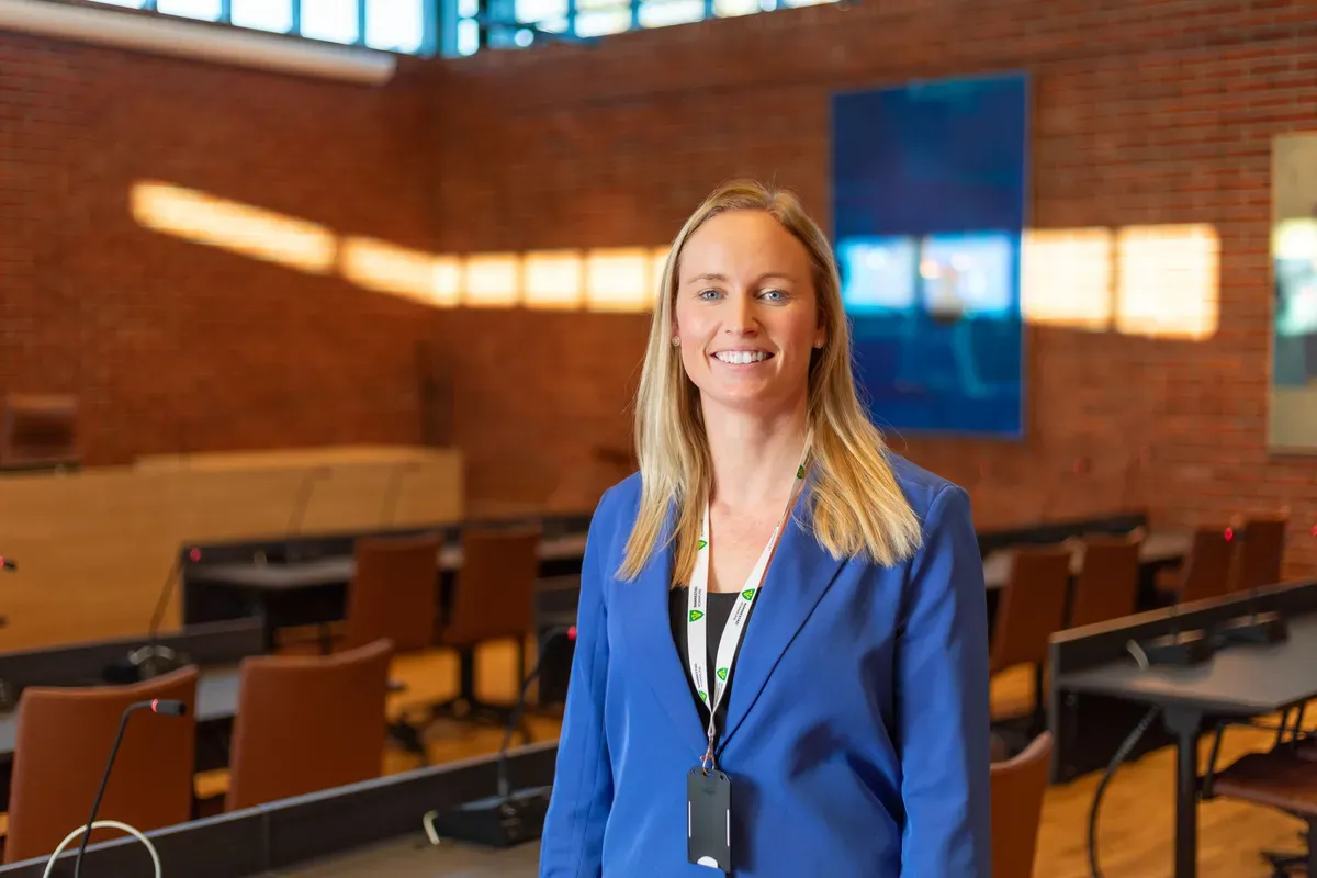 Cecilie Bjerkli. Enhetsleder Eiendom og prosjekt / Kst. Enhetsleder vann og avløp.