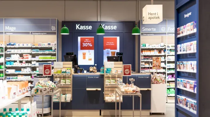 Lokalene til Apotek 1 Vestby