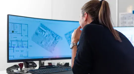 Prosjektleder optimaliserer temperaturen Amdal Elektro