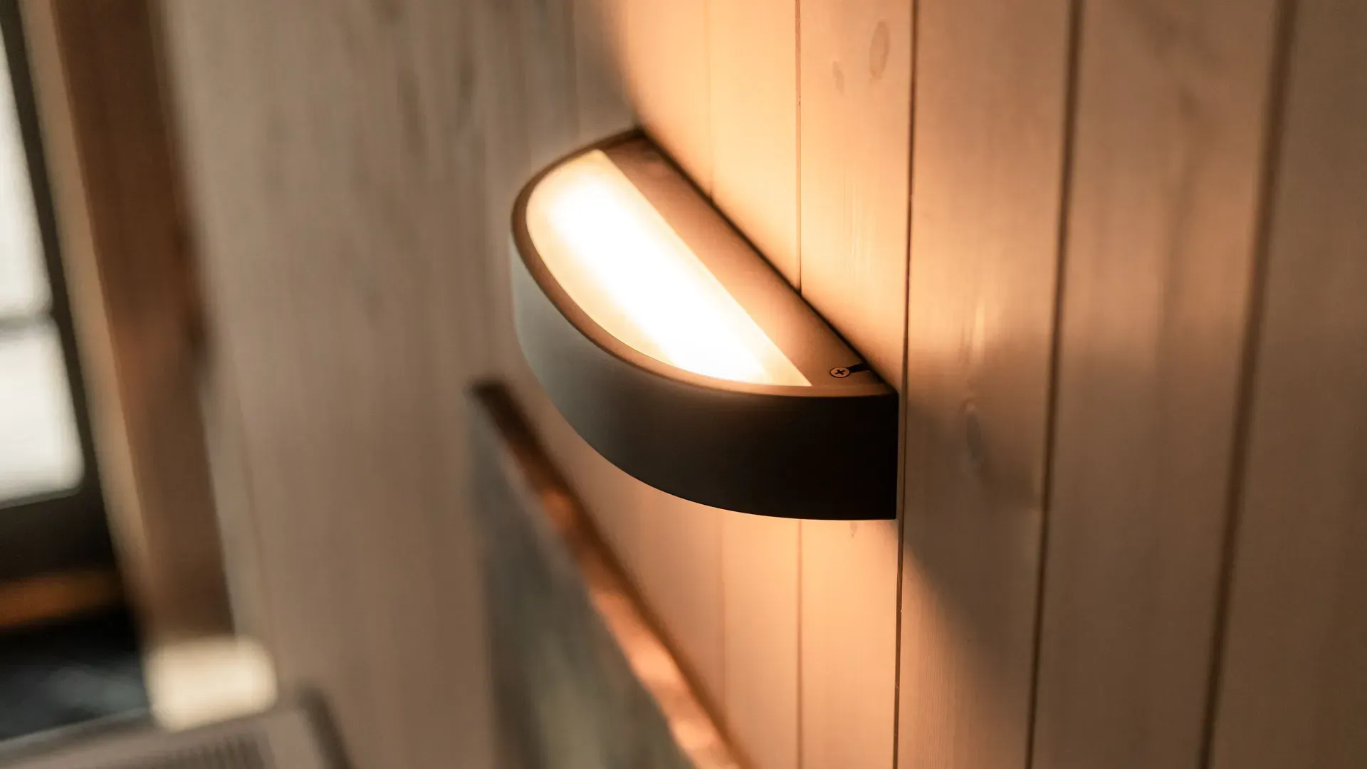 Tinde Hytter stue opplys