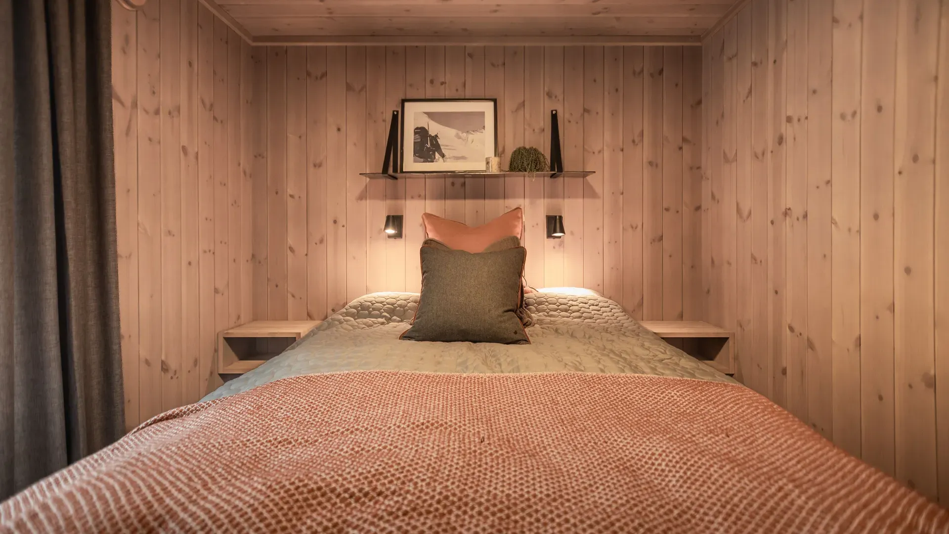 Tinde Hytter soverom