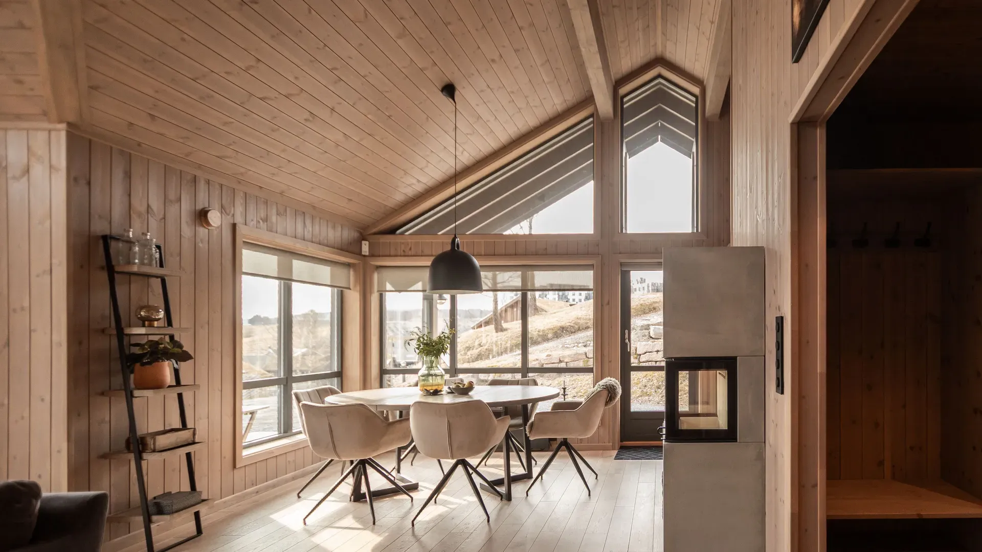 Tinde Hytter kjøkken