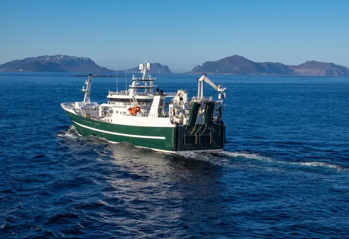 båt på havet i Norge