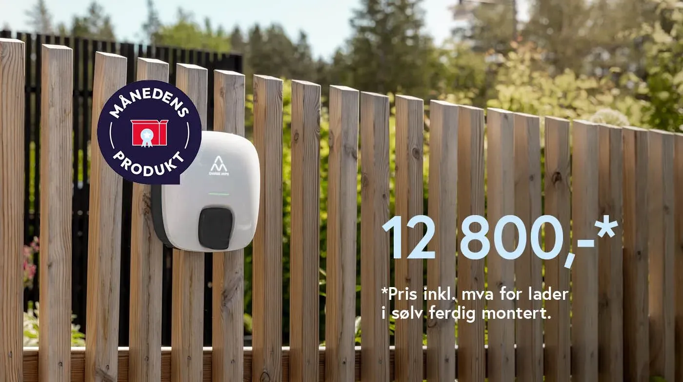 Charge Amps elbillader på tilbud