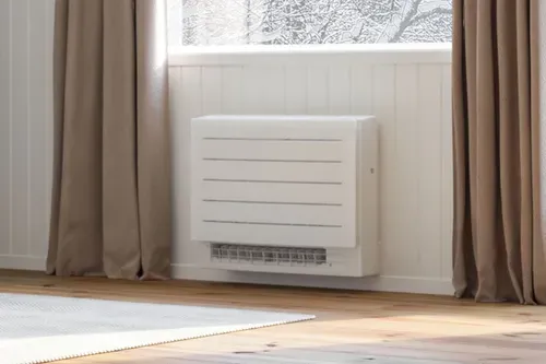 kaiteki gulvmodell hvit under vindu