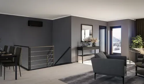 daikin stylish sort varmapumpe i stuetrapp