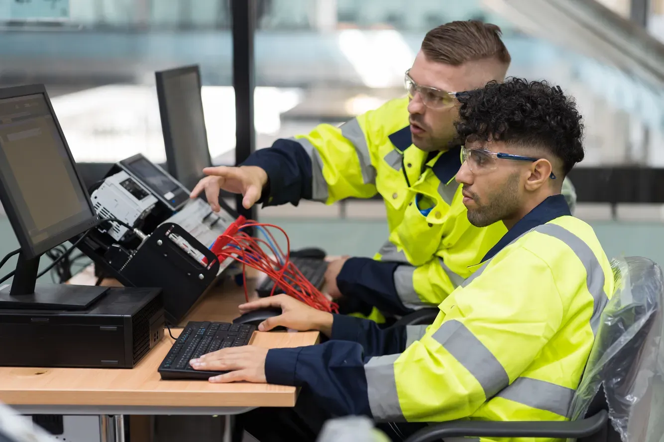 arbeid med elektro-automasjon